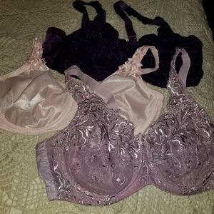Three bras